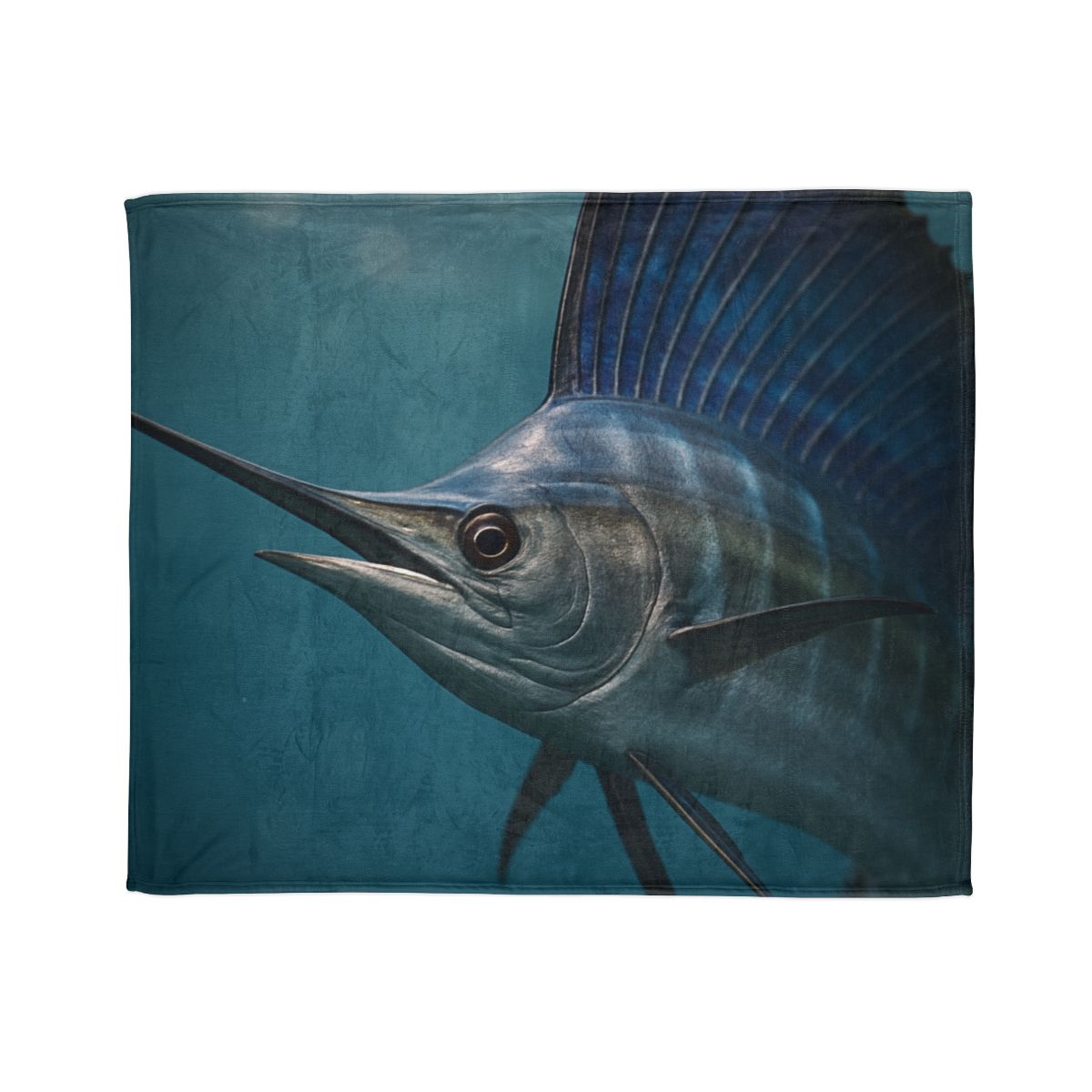 Prismatic Surge Sailfish unique gift blankets
