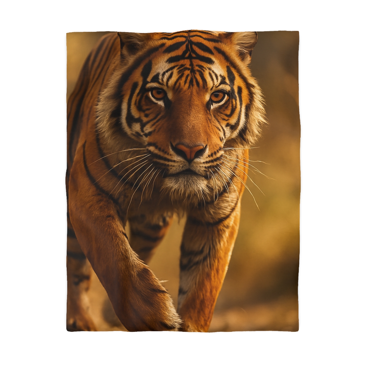 Crimson Stride Tiger duvets for gifts