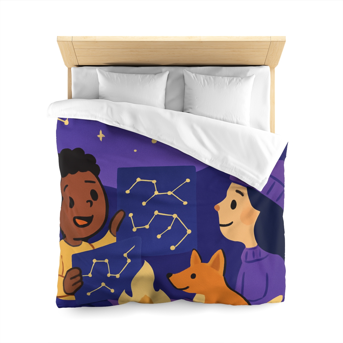 Constellation Camping soft comforter duvets