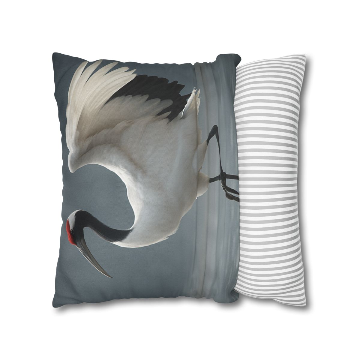 Mist Dancer Red Crowned Crane unique gift pillow cases