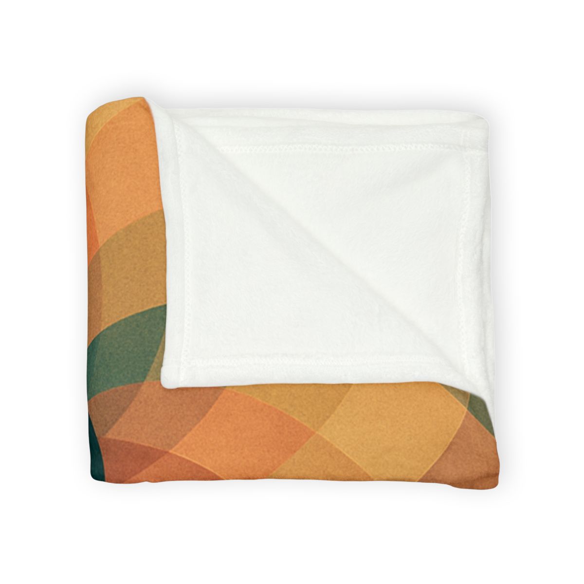 Petal Clockwork Overlay personalized cozy blankets