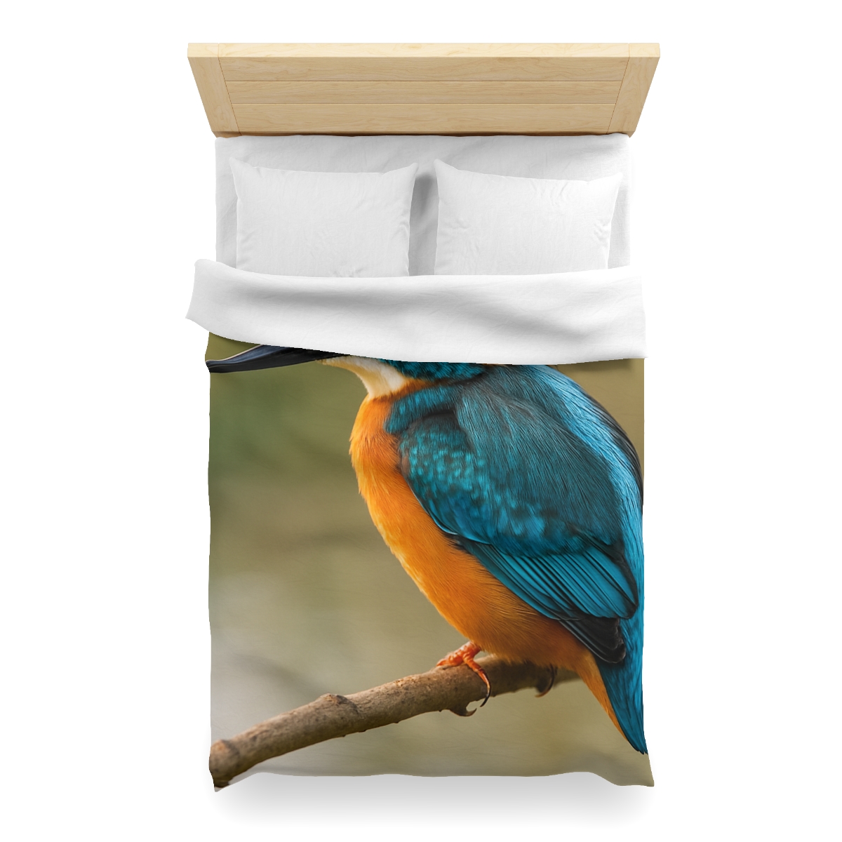 Sapphire Bolt Kingfisher trendy bedroom duvets