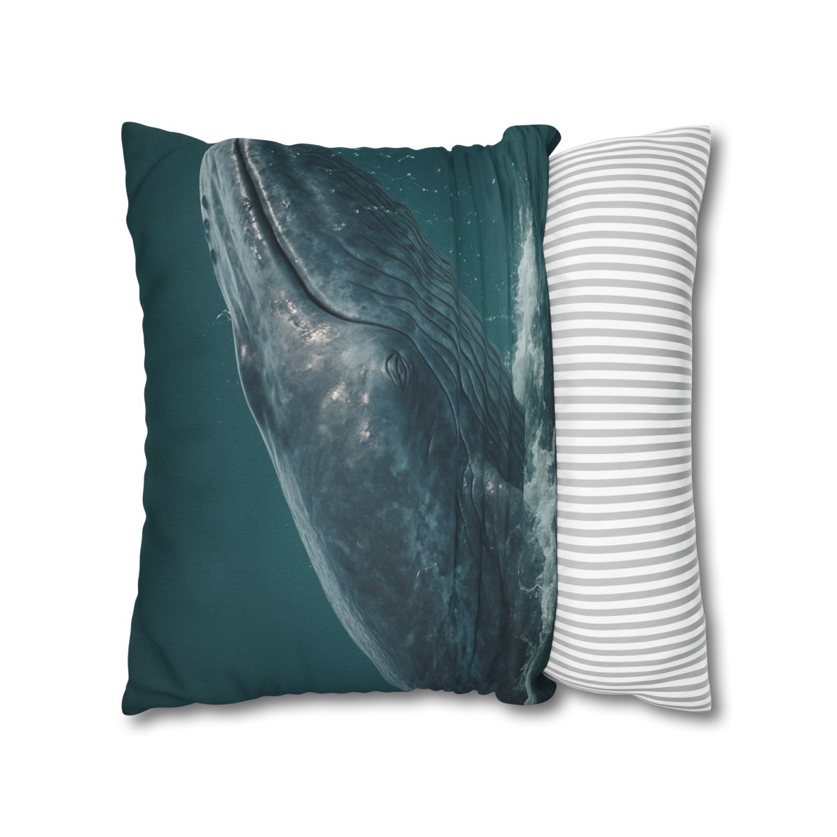 Ocean Song Blue Whale comfortable bedding pillow covers