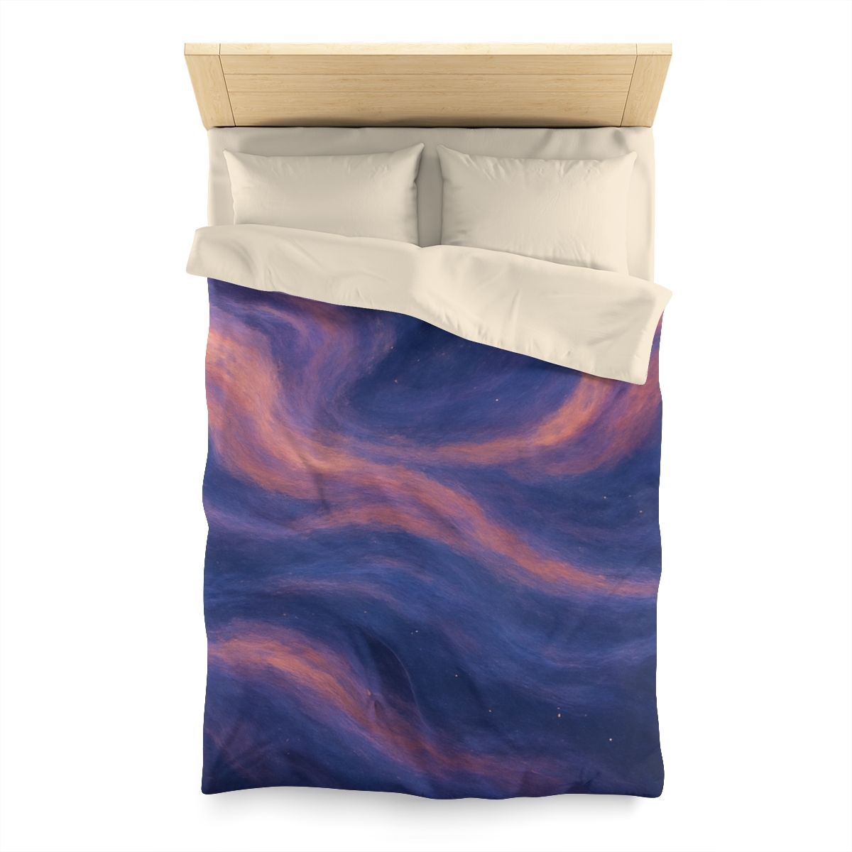 Chromatic Nebula Tapestry personalized bedding duvets