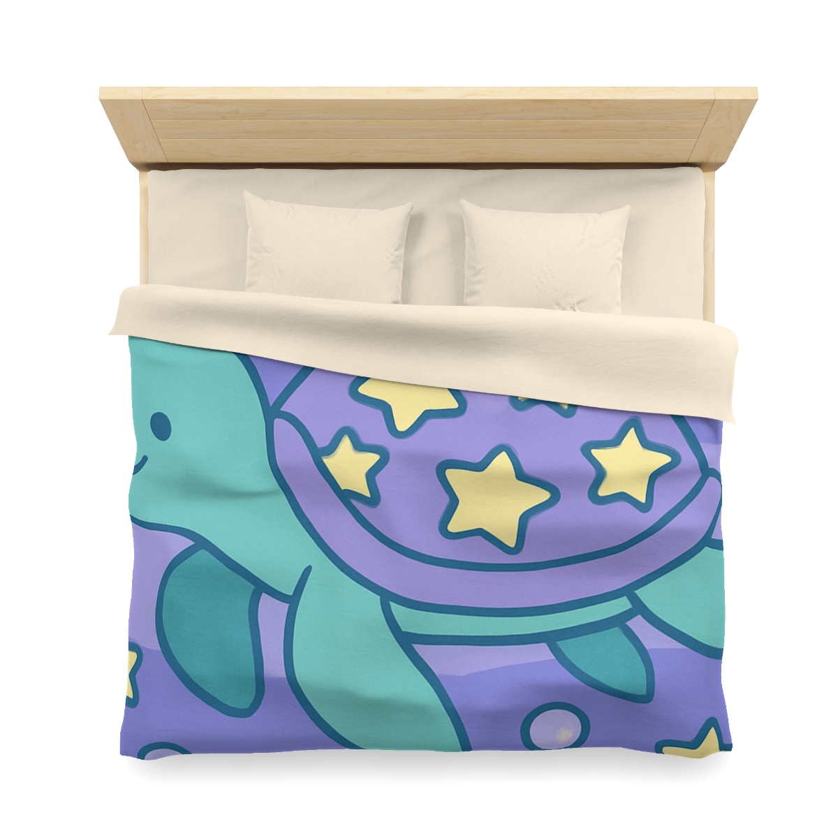 Nebula Ocean Turtle unique patterned duvets