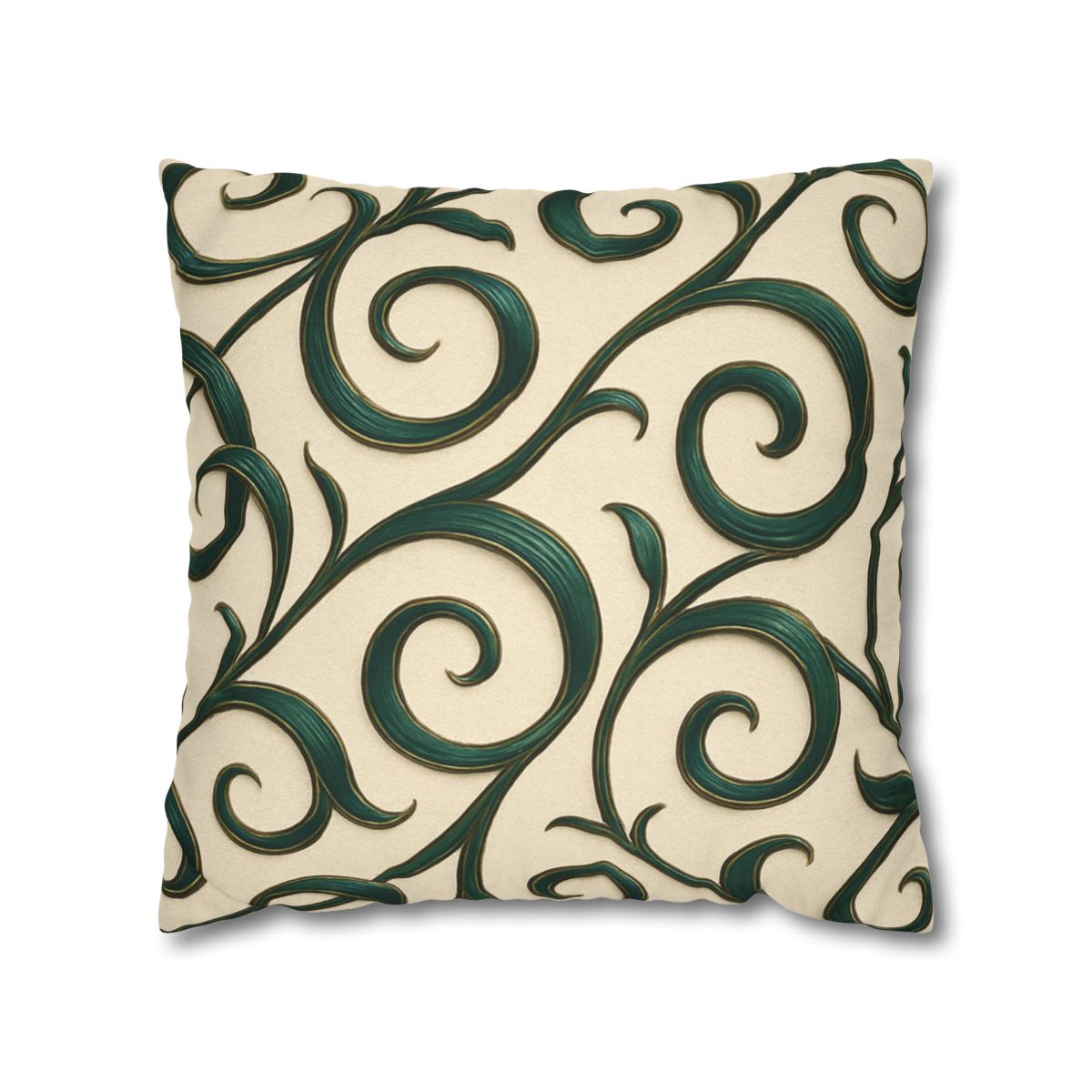 Vine Curl Ribbon Matrix stylish decorative pillowcases