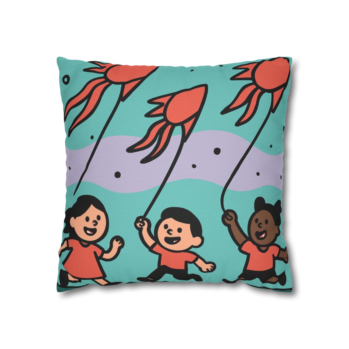 Nebula Kite Race unique gift pillow cases