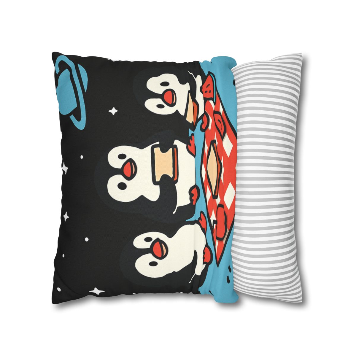 Planet Picnic Penguins custom pillow cases