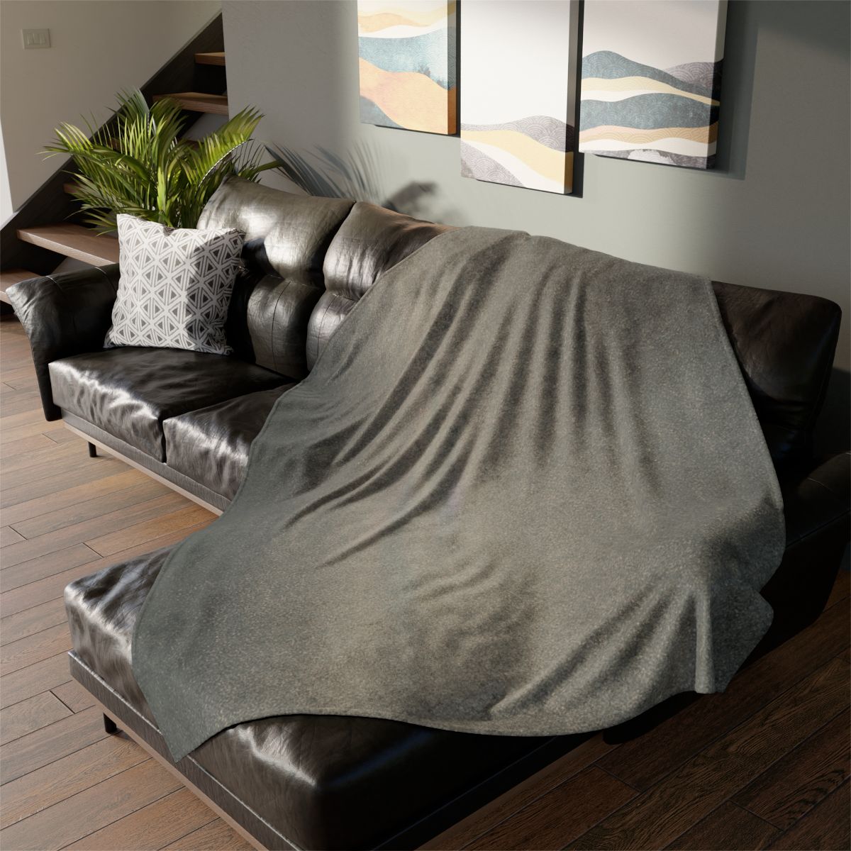 Microwave Echo Grainfield trendy patterned blankets