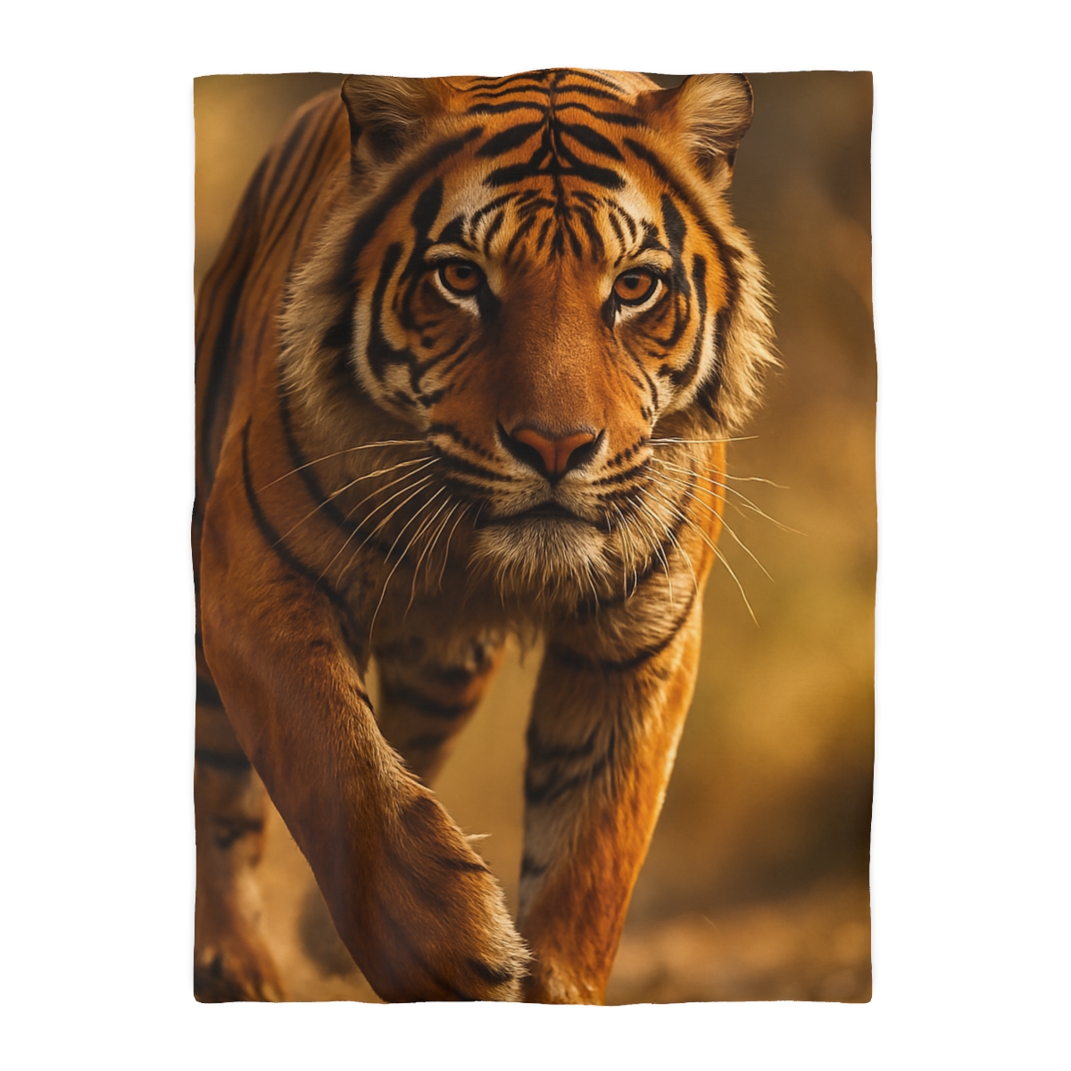Crimson Stride Tiger duvets for gifts