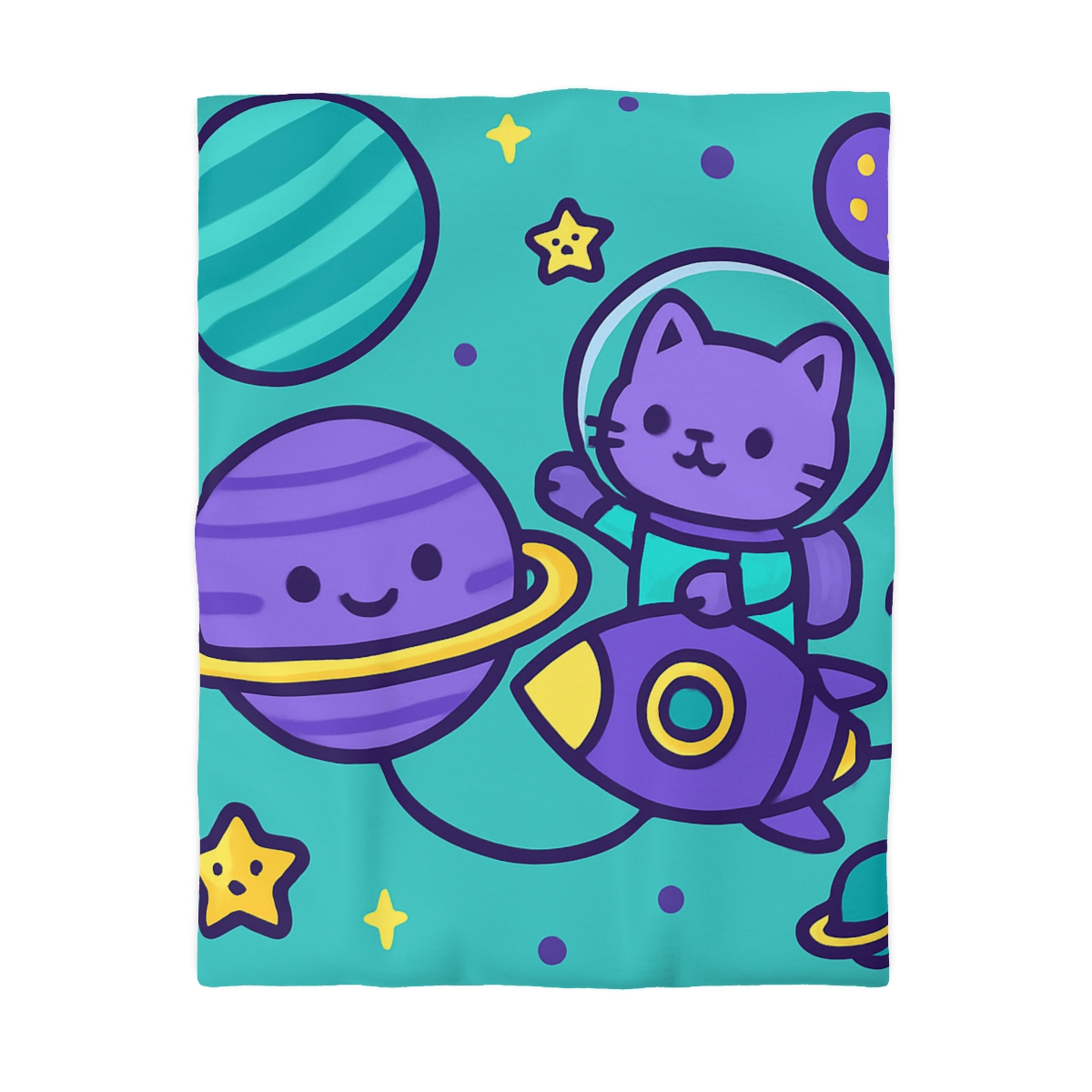 Star Sailor Kitten soft comforter duvets