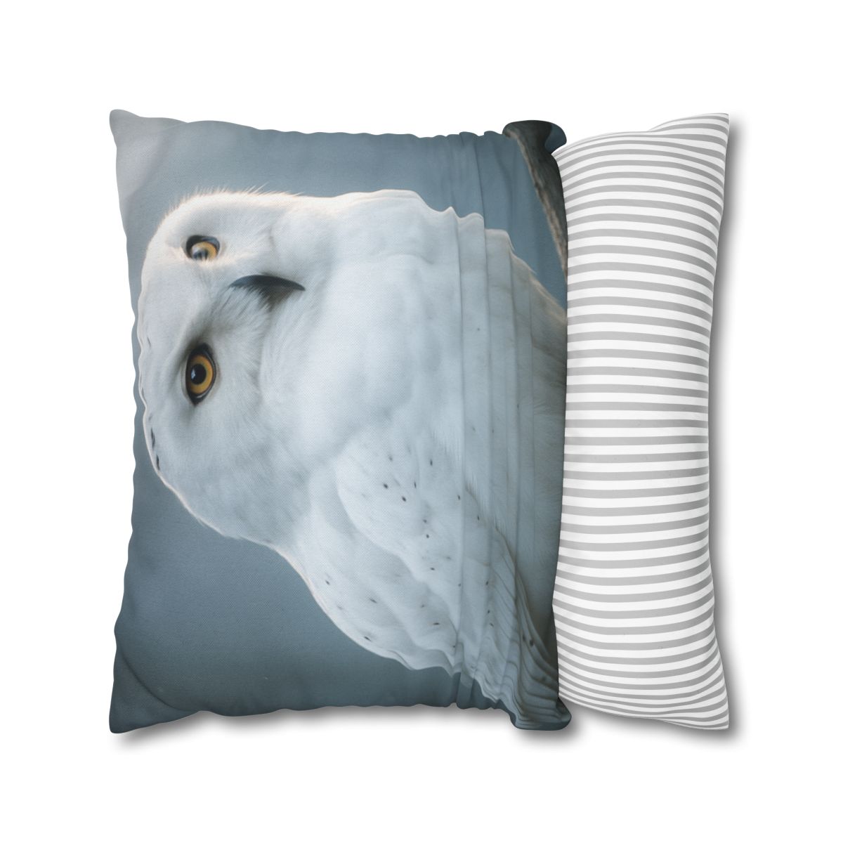 Twilight Watcher Snowy Owl custom pillow cases