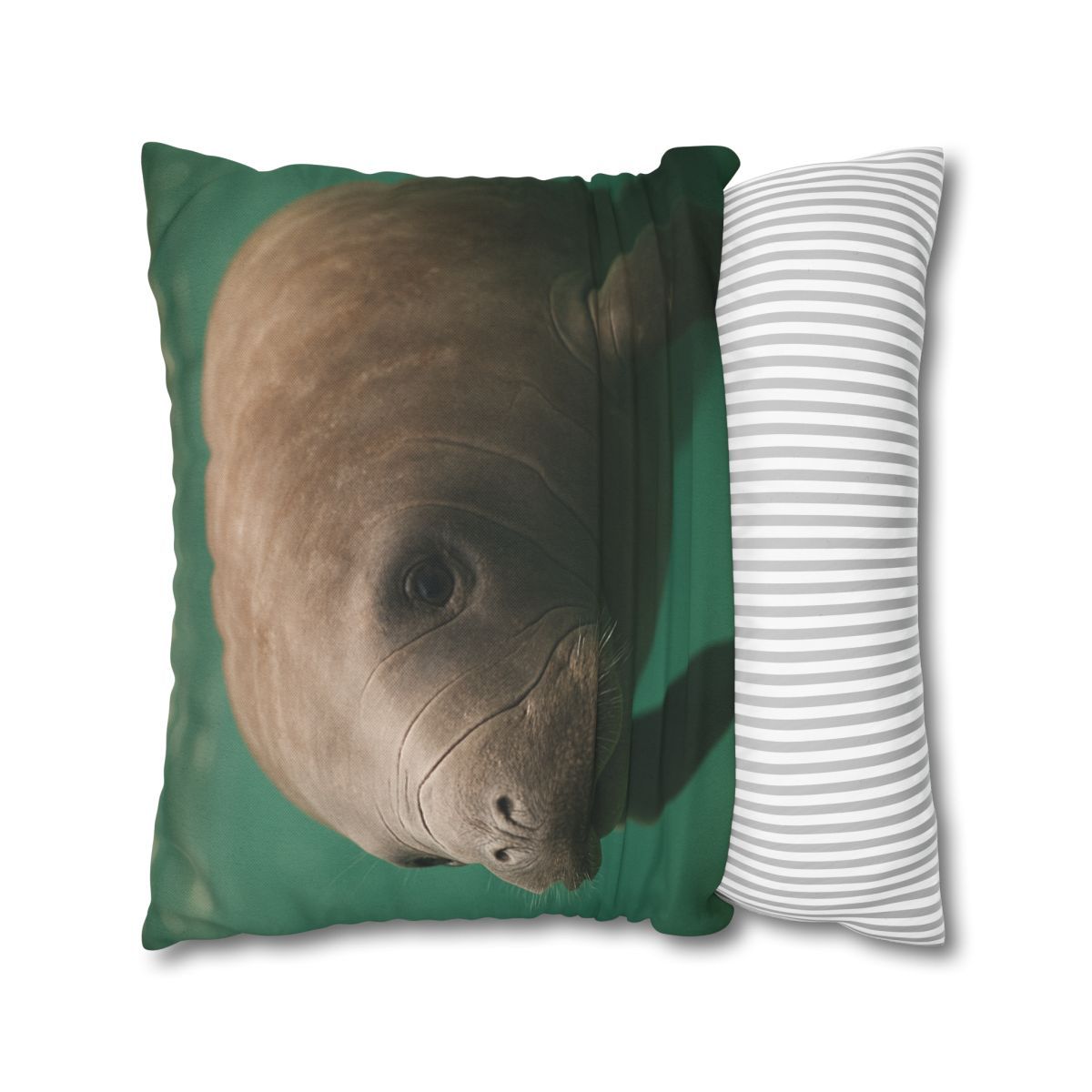 Glasswater Drifter West Indian Manatee stylish decorative pillowcases