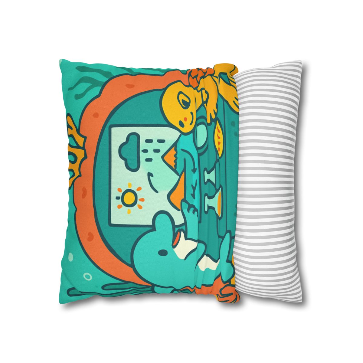 Coral Reef Science Lab trendy patterned pillow cases