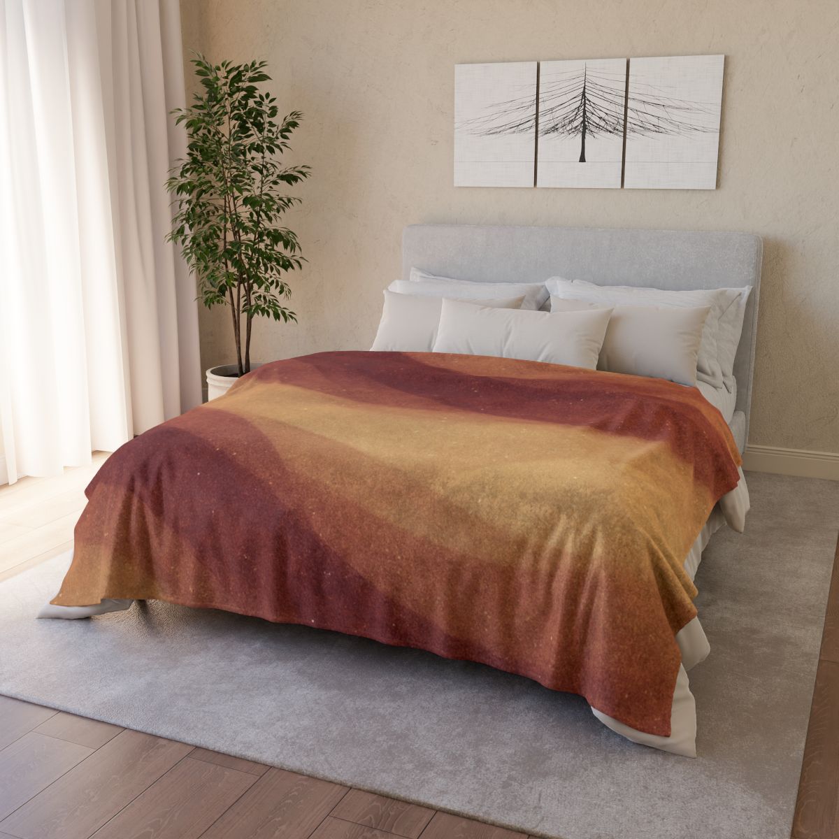 Interstellar Dust Tapestry personalized cozy blankets