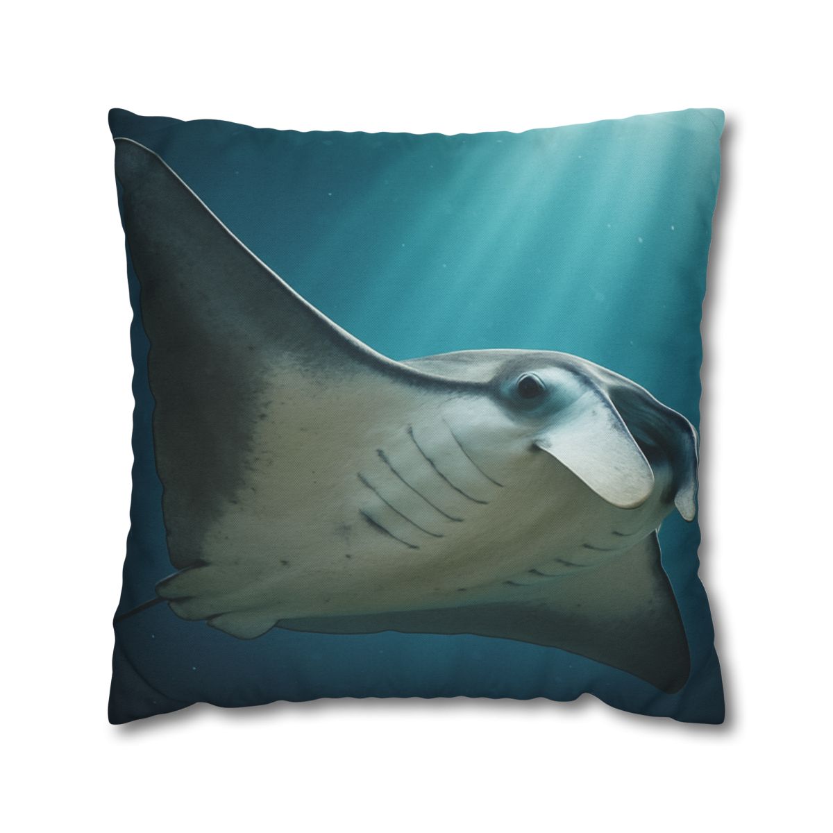 Silk Wing Drift Manta Ray custom pillow cases