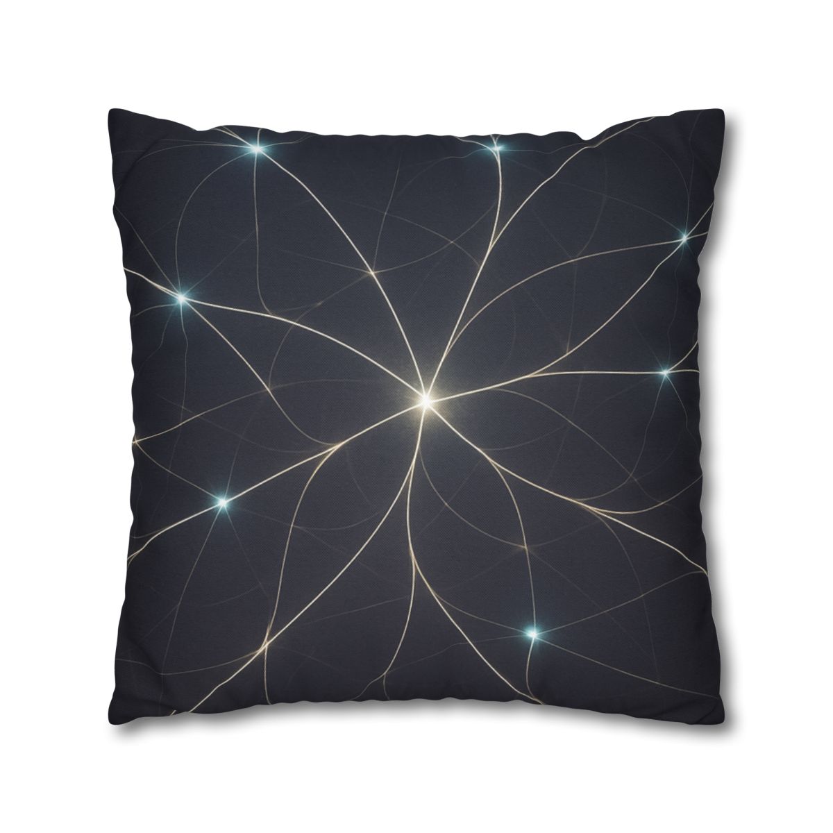 Quantum Dust Lattice designer print pillow cases