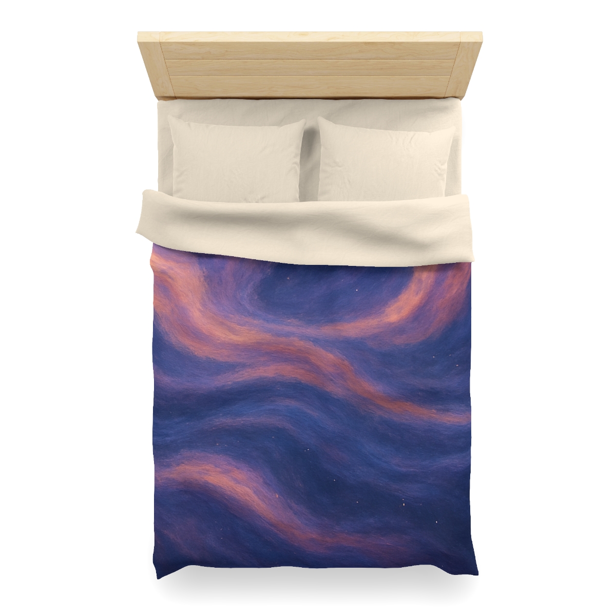 Chromatic Nebula Tapestry personalized bedding duvets