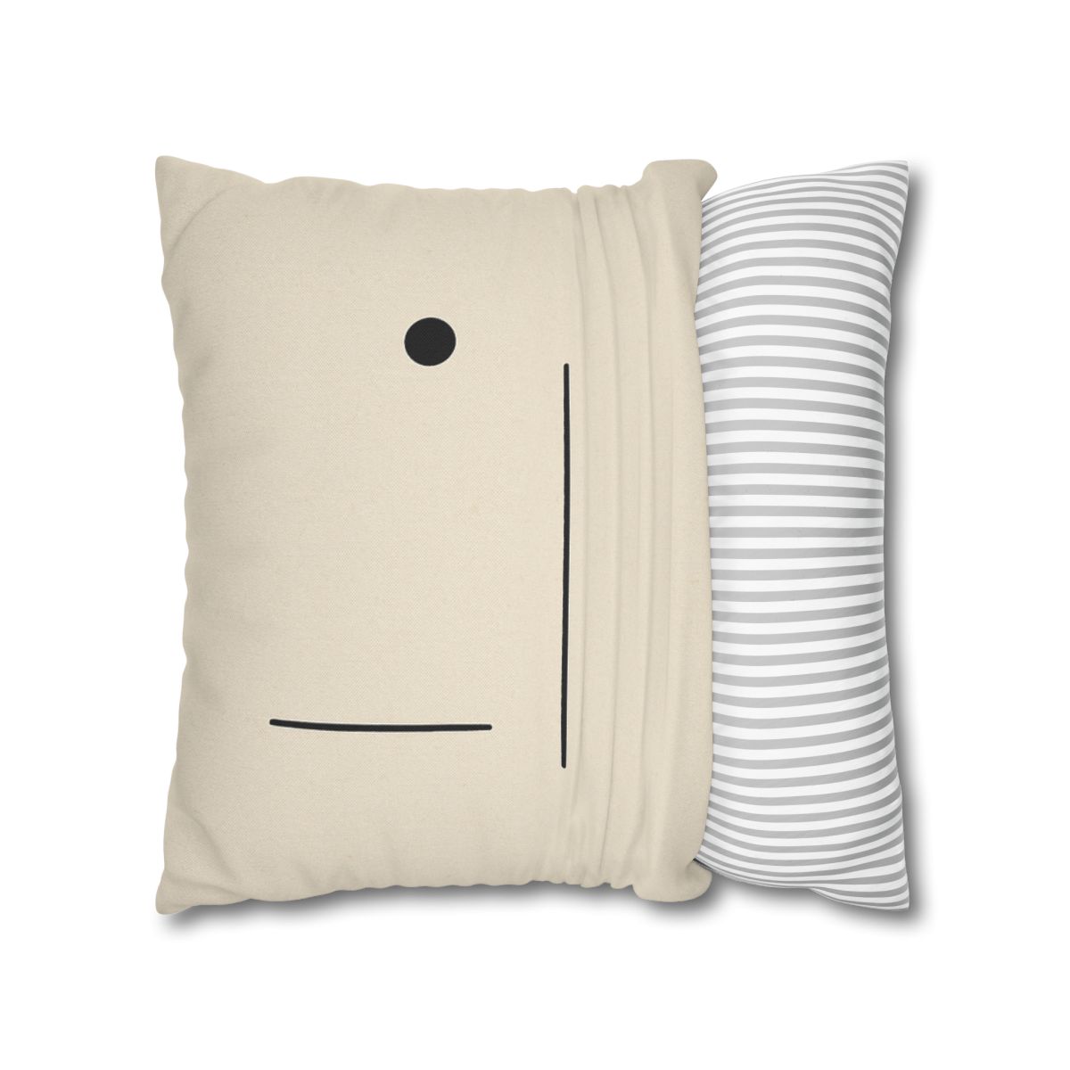 Triad Line And Dot Alignment trendy patterned pillow cases