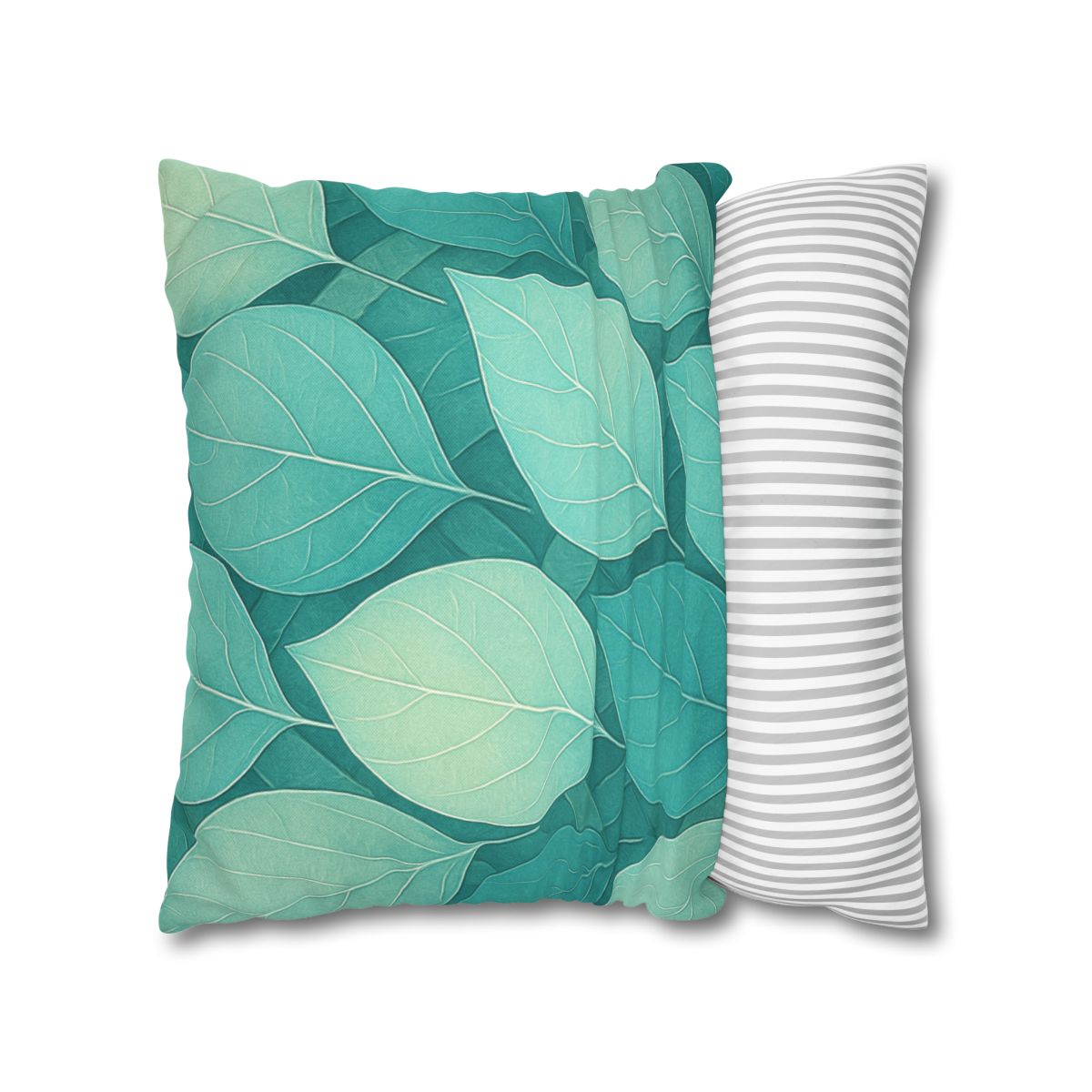 Leaf Vein Prism Weave stylish decorative pillowcases