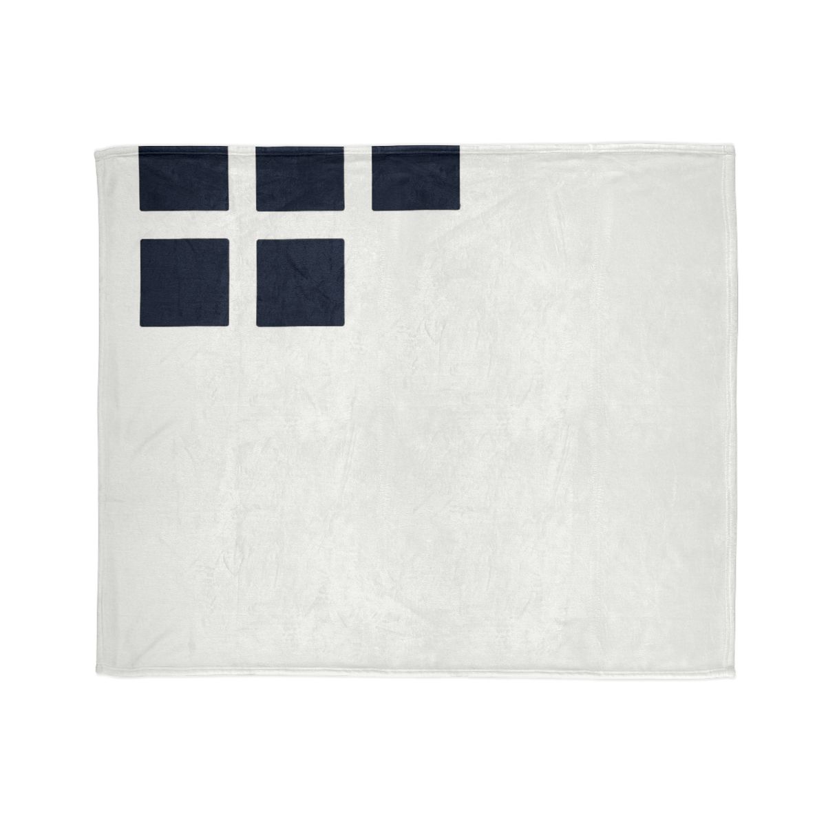 Corner Grid With Missing Star trendy patterned blankets