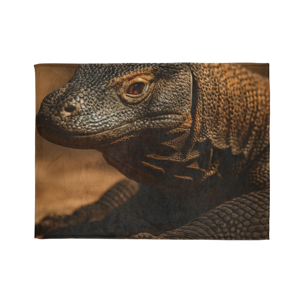 Ancient Scale Komodo Dragon unique gift blankets