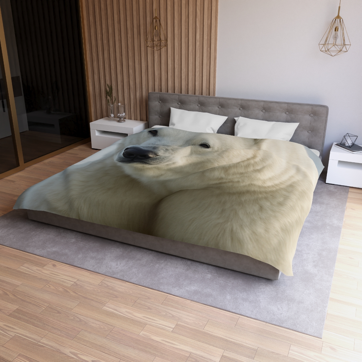 Glacier Sentinel Polar Bear warm winter duvets