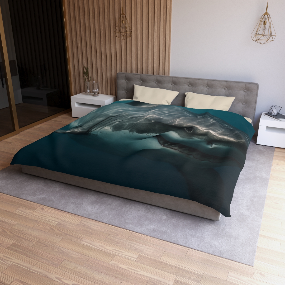 Silent Hunter Great White Shark custom duvets