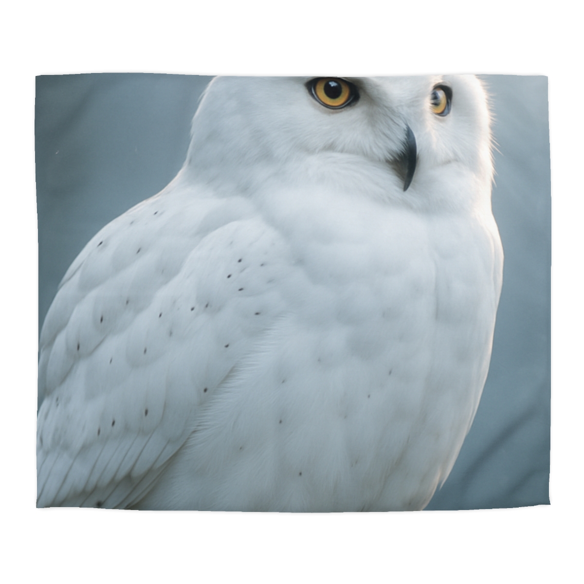 Twilight Watcher Snowy Owl stylish duvet covers