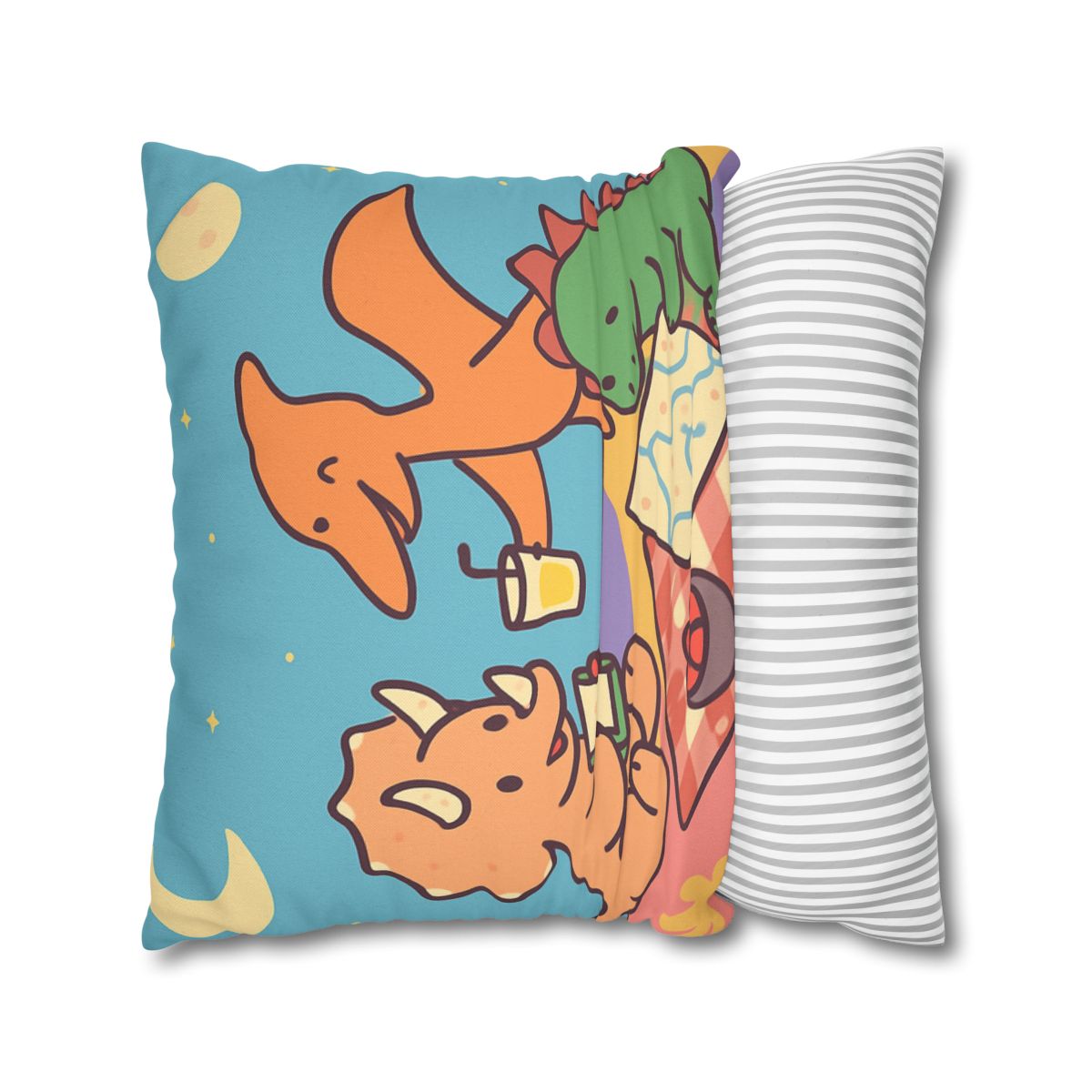 Planet Picnic With Dinosaurs custom pillow cases