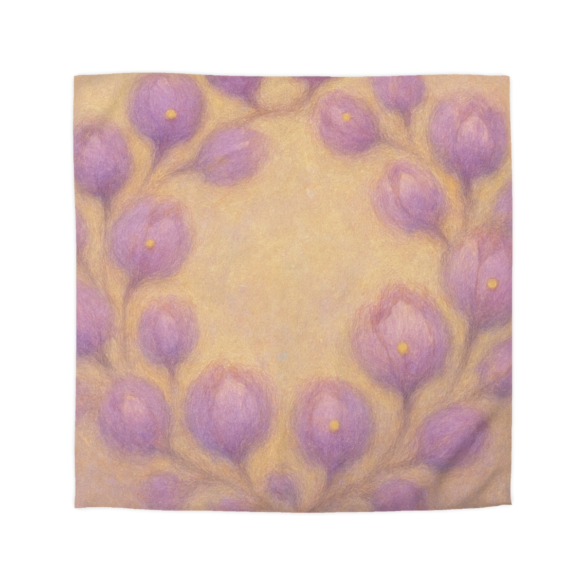 Bud Cluster Halo designer printed duvets