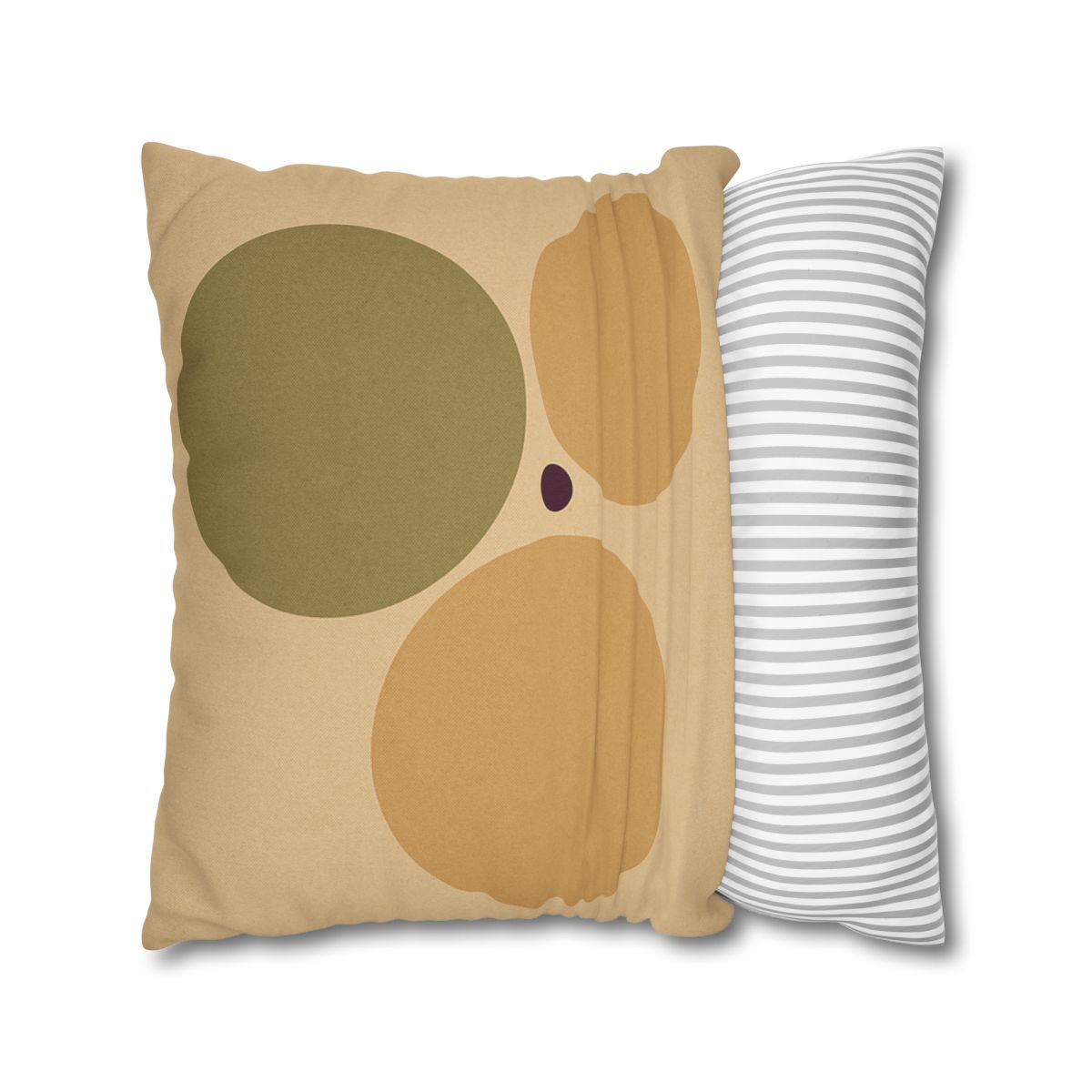Clustered Three Circles With Quiet Gap trendy patterned pillow cases