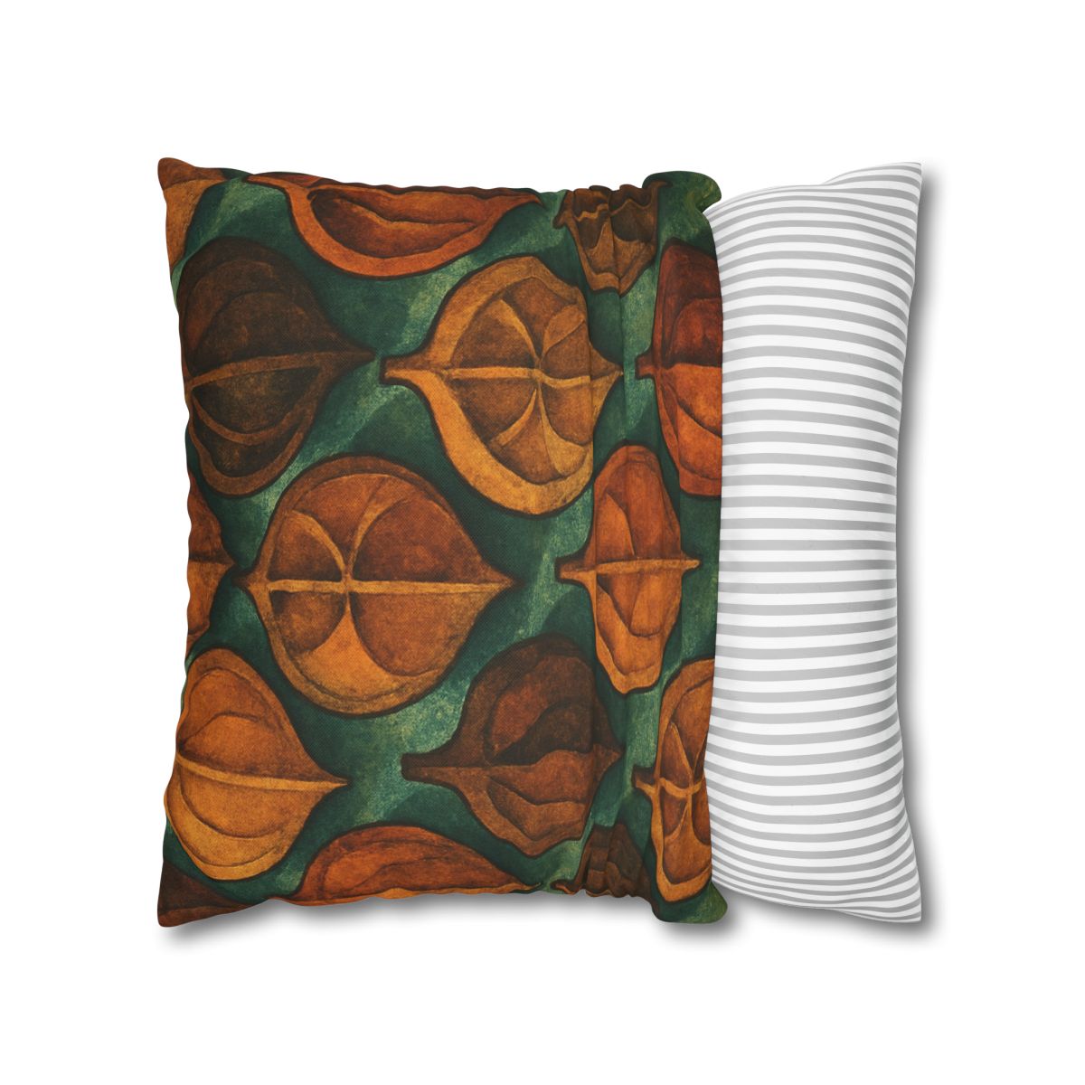 Seed Pod Cluster Mosaic soft cotton pillow cases