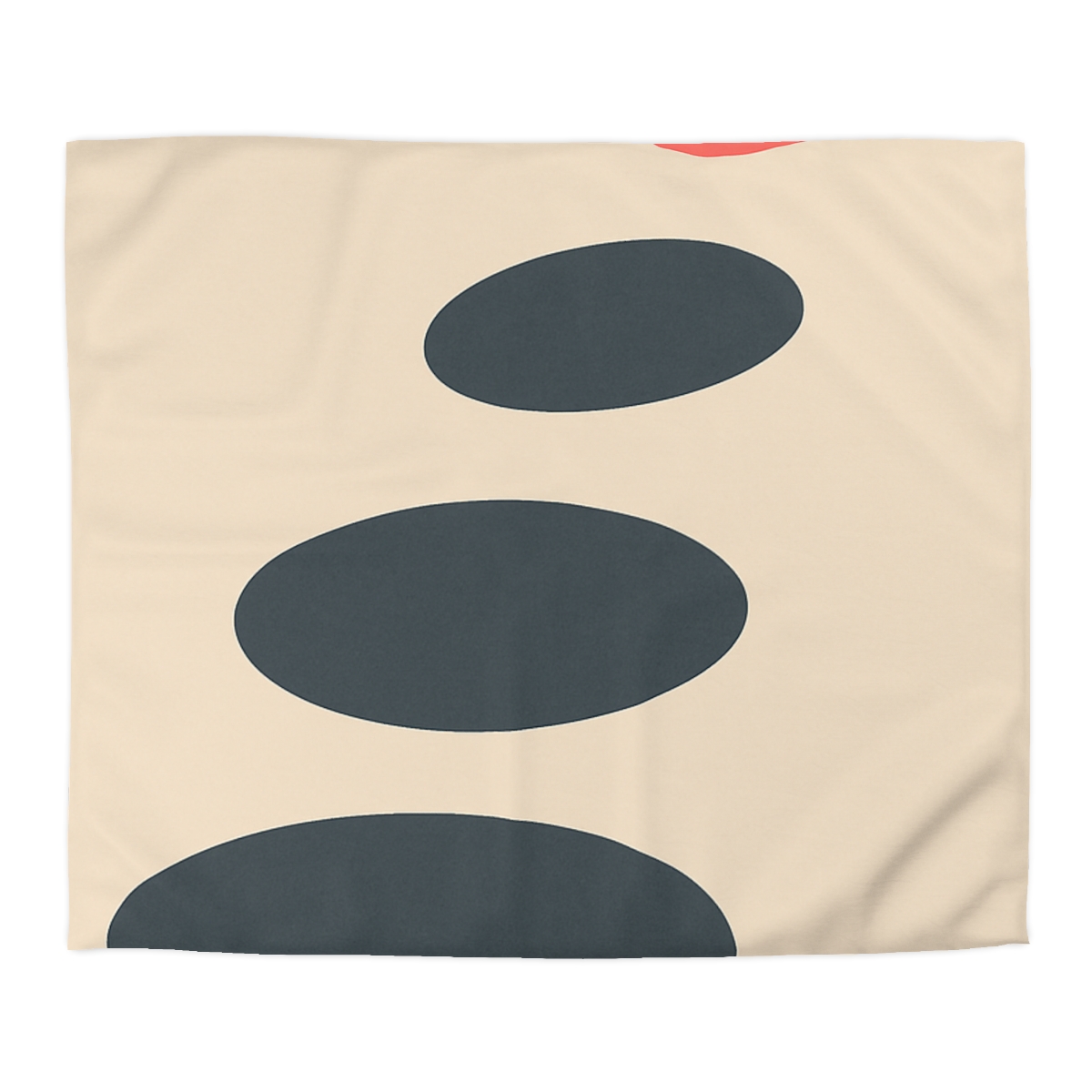 Staggered Ovals With Pause soft comforter duvets