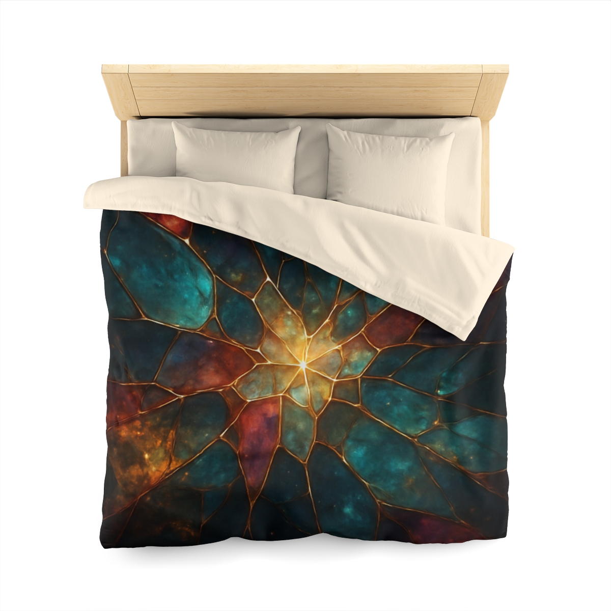 Prismatic Nebula Glasswork soft comforter duvets