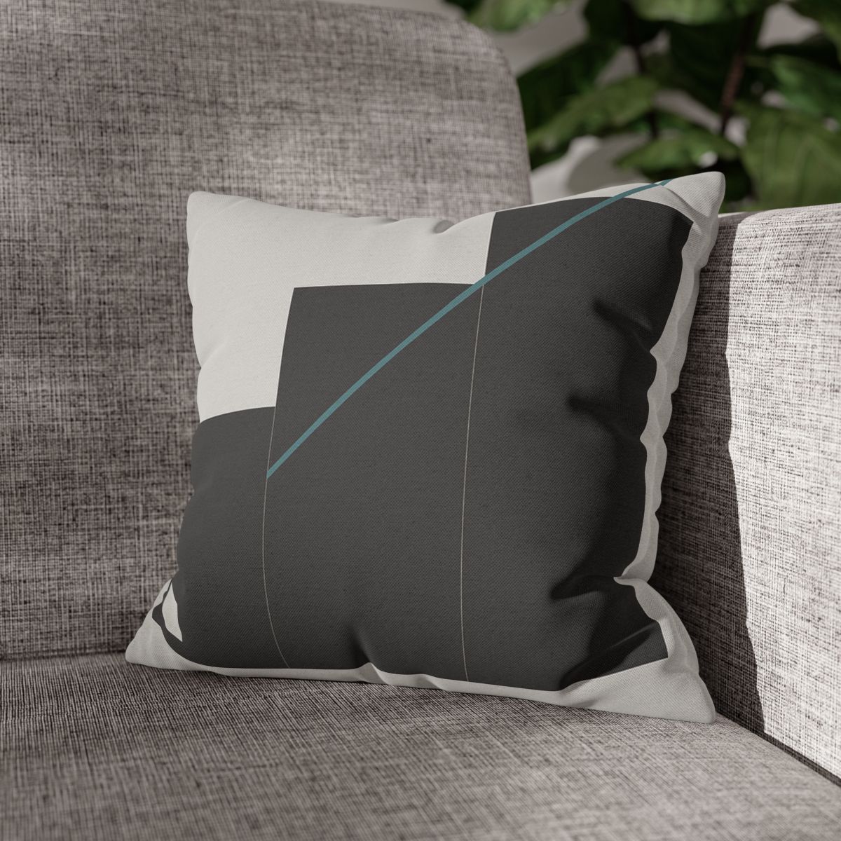Stepped Rectangles With Quiet Diagonal stylish decorative pillowcases