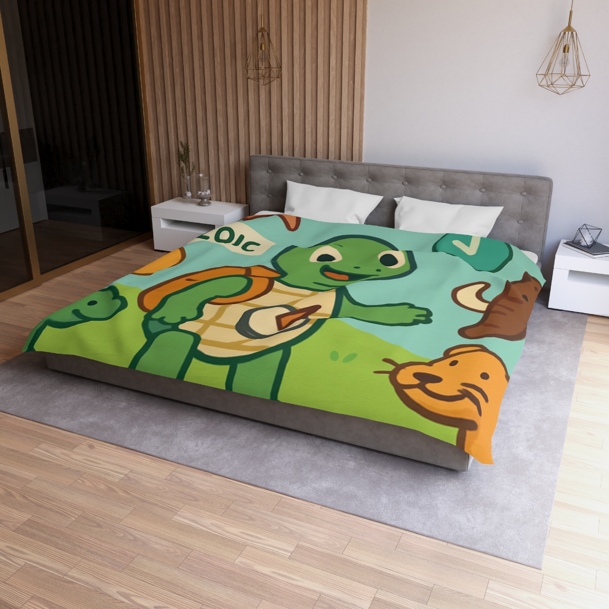 Time-Traveling Tortoise warm winter duvets