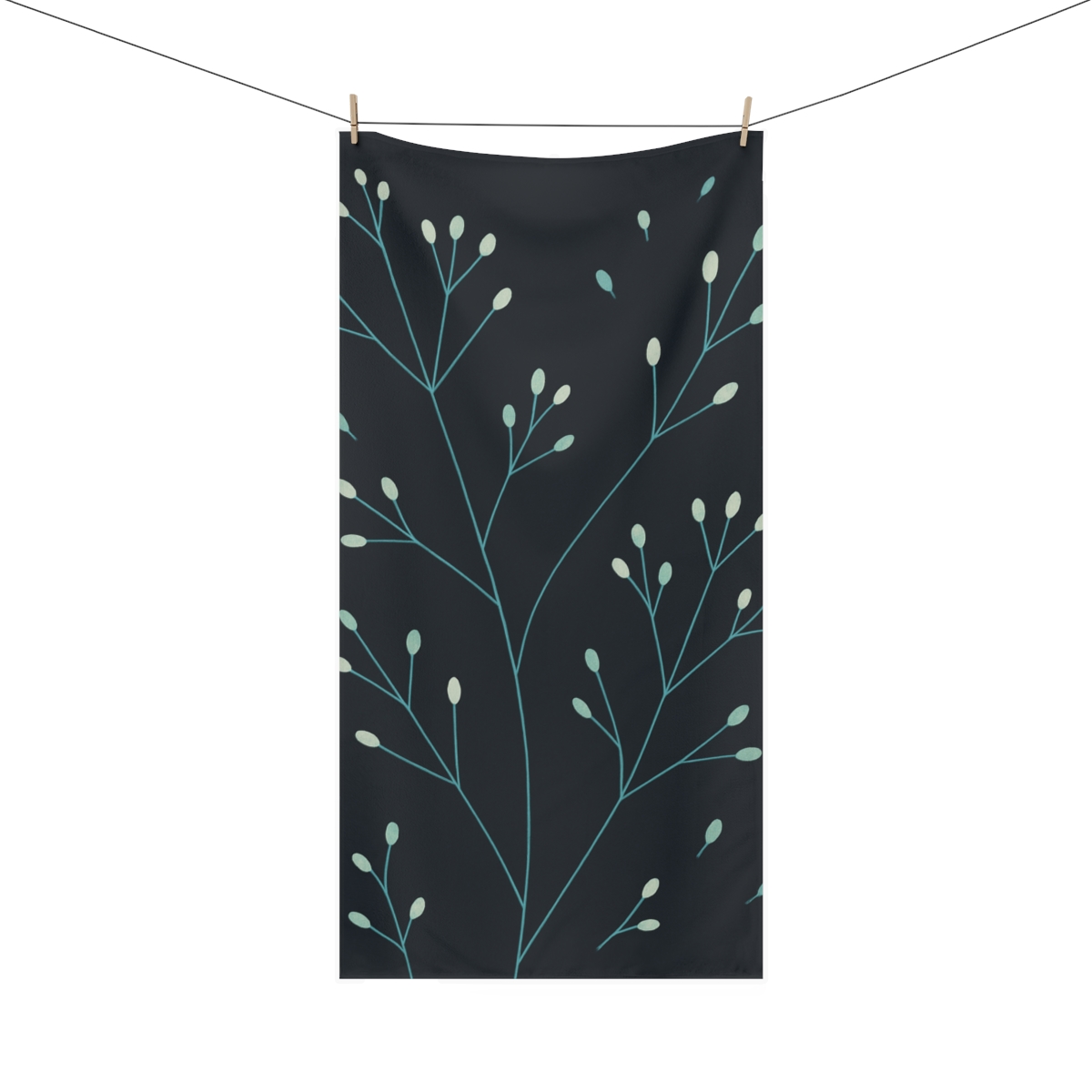 Branching Stem Constellation stylish beach towels