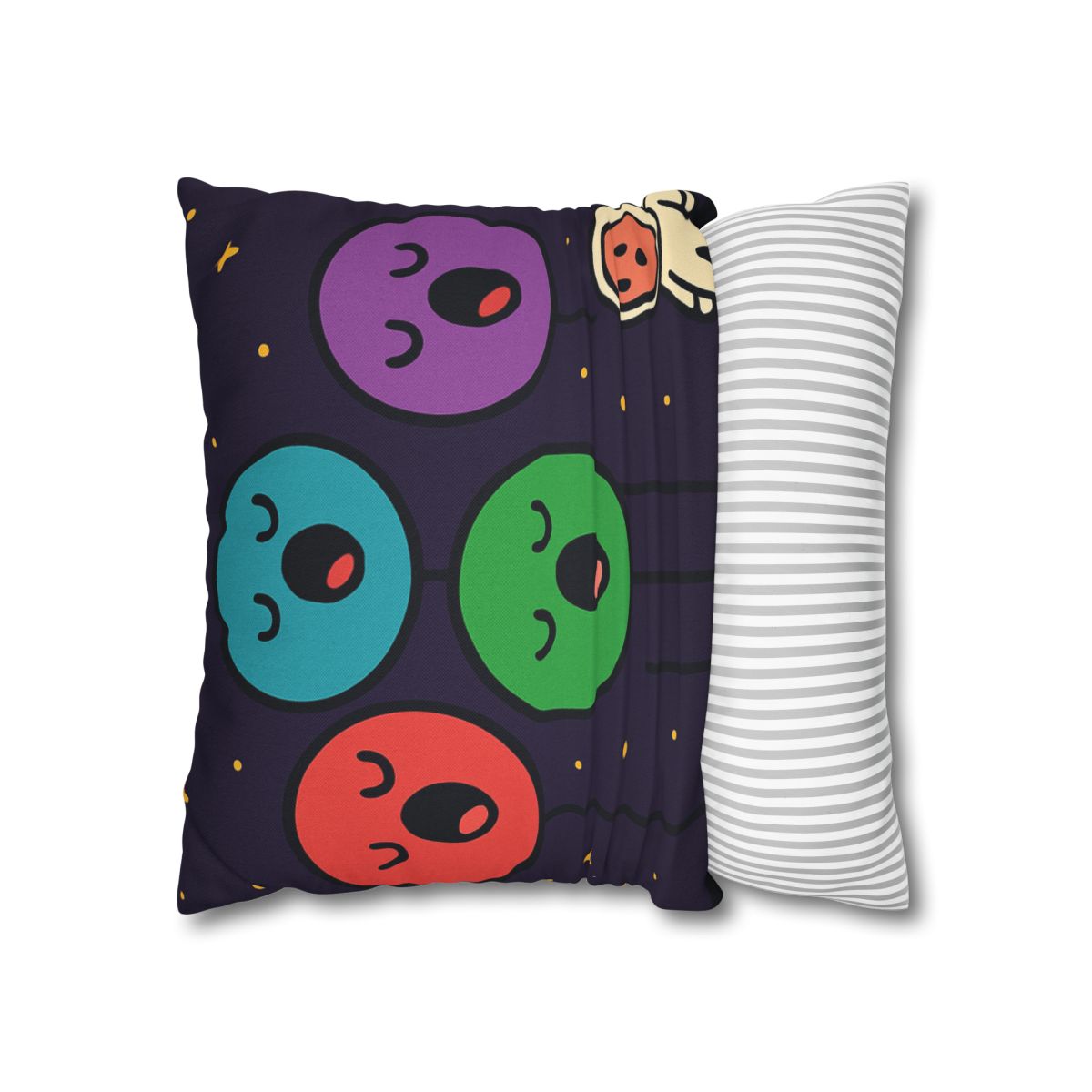 Galaxy Garden Of Singing Planets designer print pillow cases