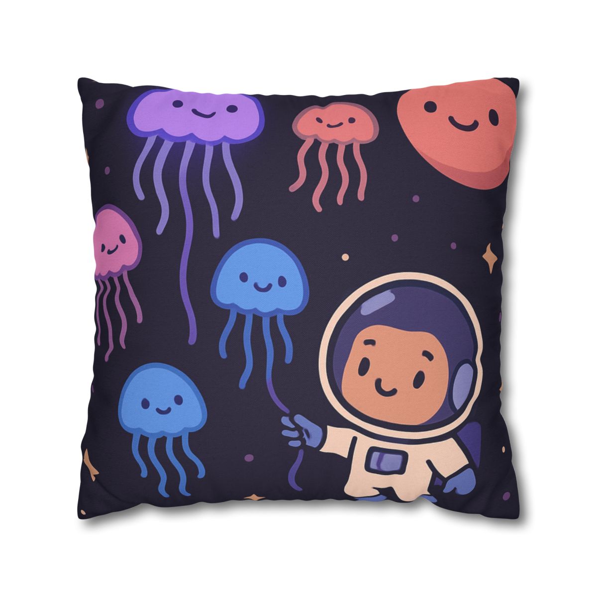 Galaxy Garden Of Floating Jellyfish comfortable bedding pillow covers