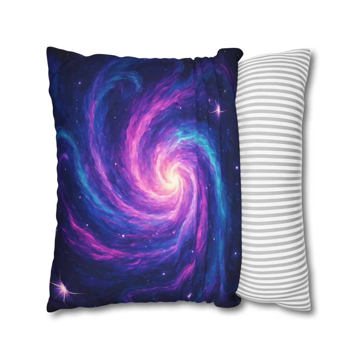 Nebula Spiral Haze stylish decorative pillowcases