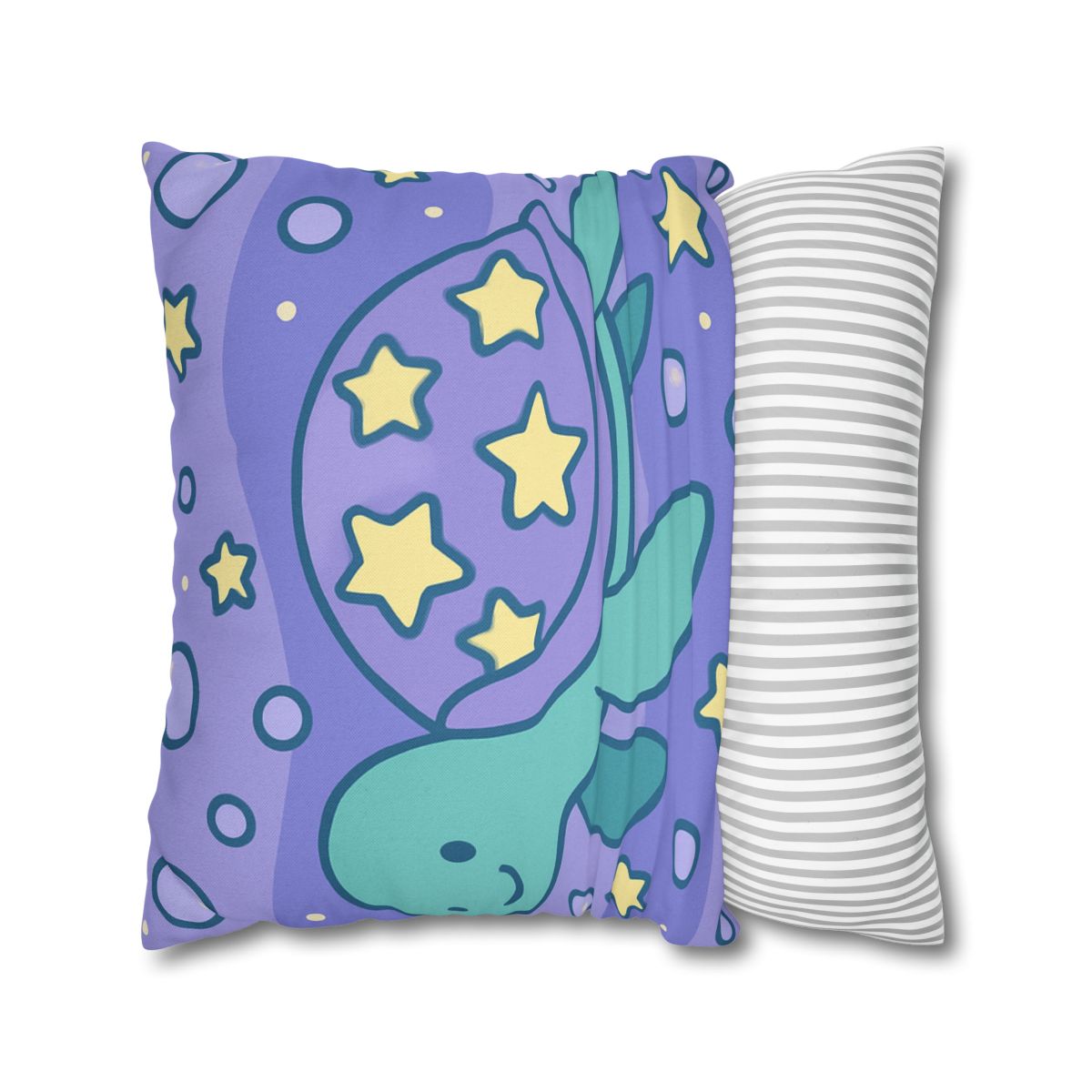 Nebula Ocean Turtle designer print pillow cases