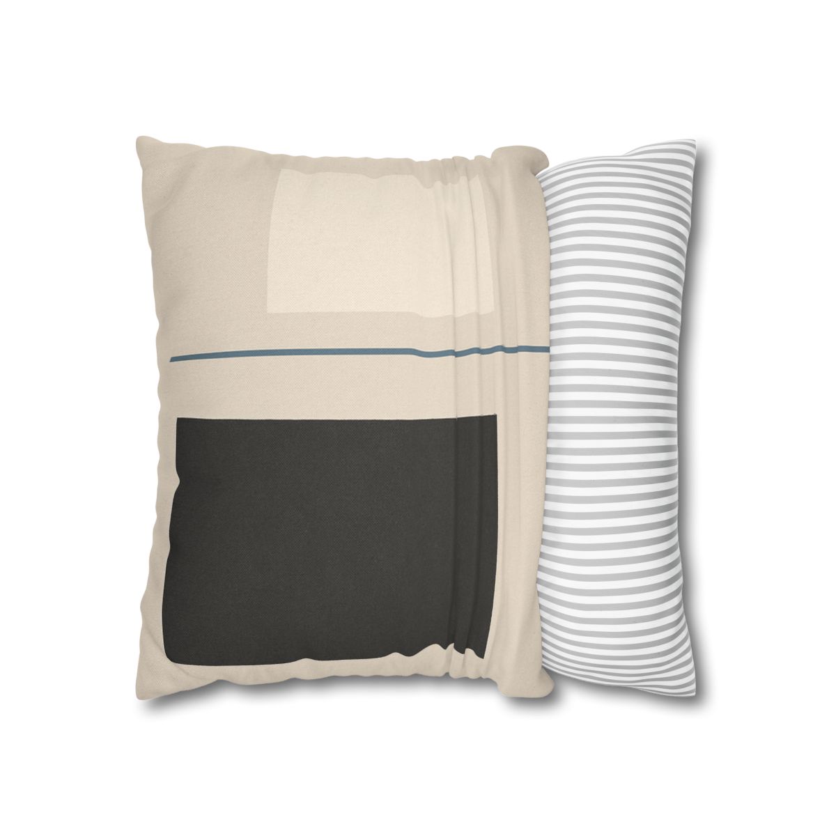 Offset Rectangle Balance soft cotton pillow cases