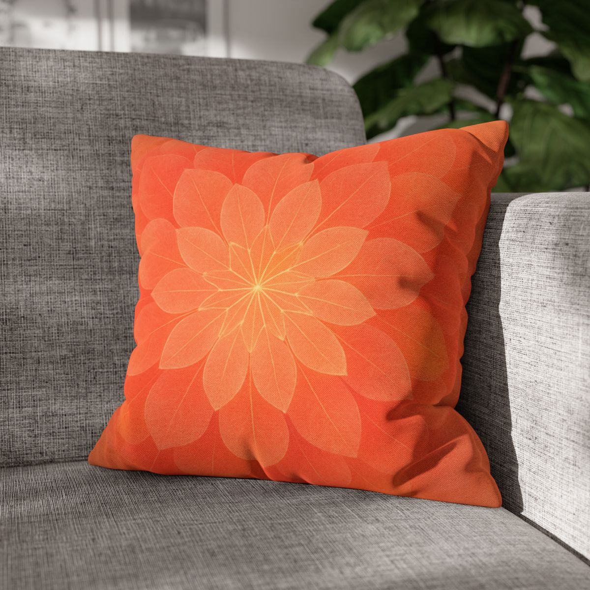 Petal Radius Kaleidoscope stylish decorative pillowcases
