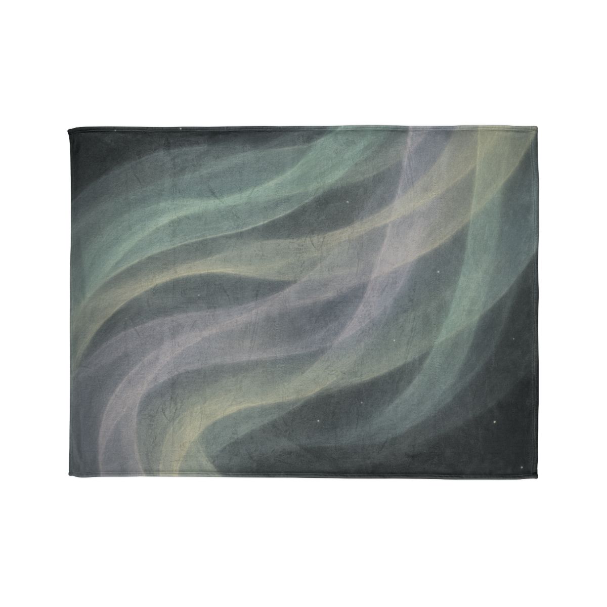 Auroral Cosmic Silk Currents trendy patterned blankets