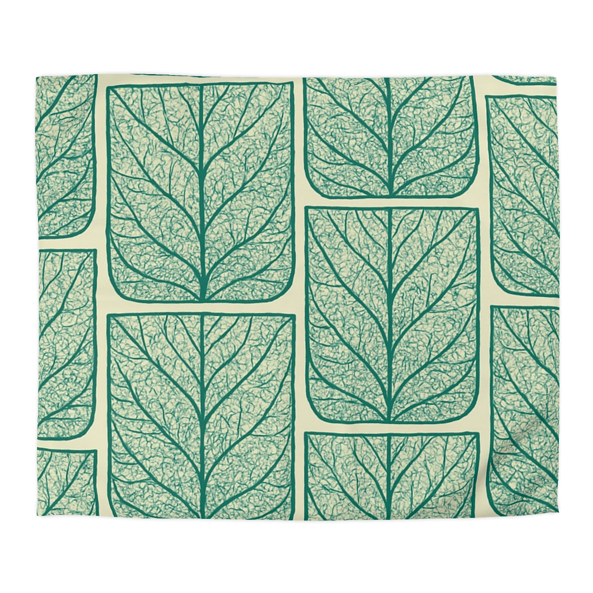 Leaf Vein Lace Grid personalized bedding duvets