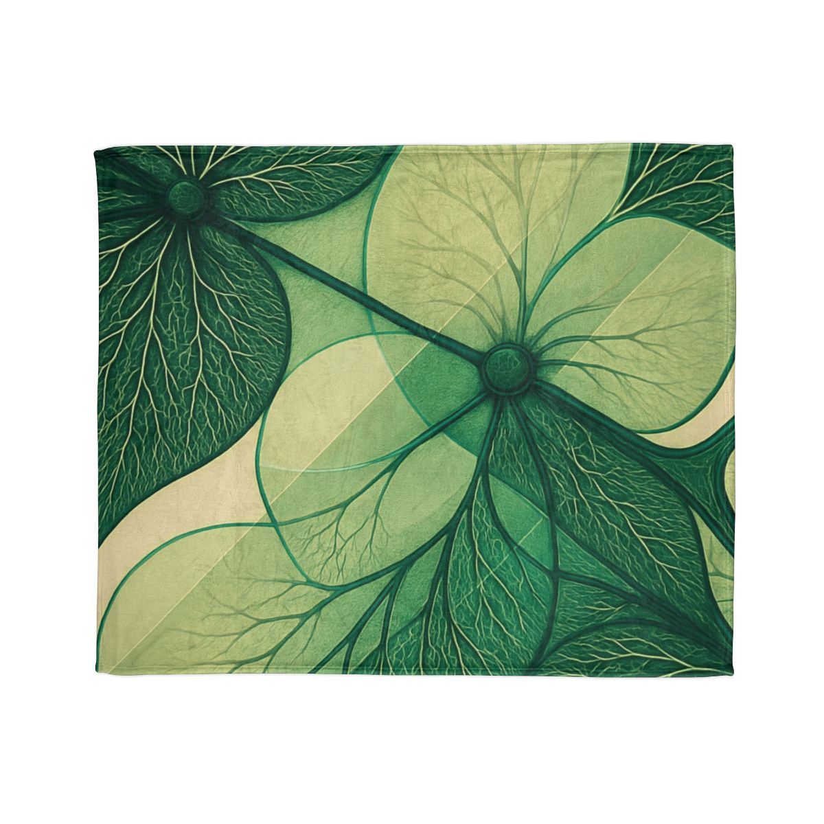 Leaf Vein Lacework custom blankets