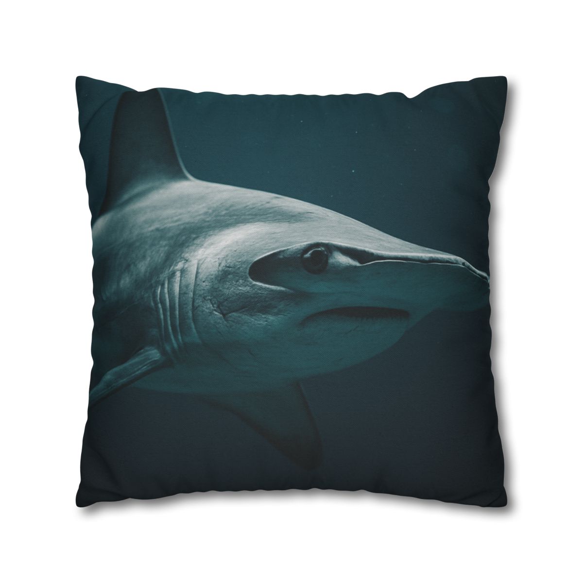 Midwater Silhouette Hammerhead Shark trendy patterned pillow cases