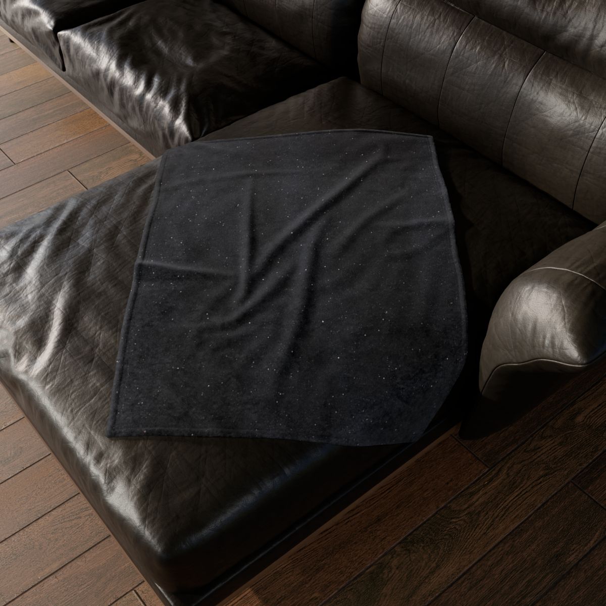 Microwave Echo Texture Field soft fleece blankets
