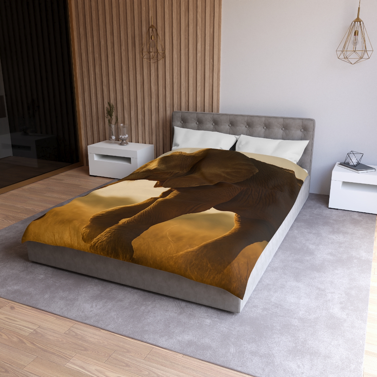 Savannah Sentinel Elephant unique patterned duvets